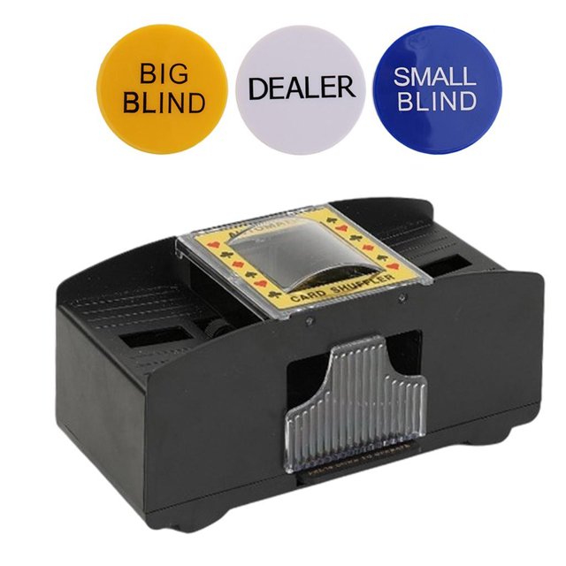 Bunblic Advanced Card Shuffler Machine Battery Operated Casino Games W/ Dealer