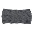 thumbnail image 1 of Headbands Autumn Windproof Elastic Head Multicolor Adjustable Wide Ladies comfortable to Ear Muffs Hair Accessories for Girls Dark Gray, 1 of 6