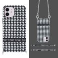 thumbnail image 4 of EGNMCR Leather Pattern Shockproof Textured Case with 12Mini phone cover, 4 of 9