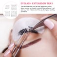 thumbnail image 3 of 4 Pcs Joint de Greffage de Cils Coussinets en Verre Cristal Support d'Extension de Cils, 3 of 8
