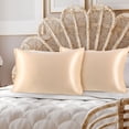 thumbnail image 1 of Unique Bargains Satin Pillowcase Zippered Silky Sateen, 1 of 9