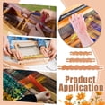 thumbnail image 1 of Needle and Thread Kit for DIY Home Projects – Wooden Weaving Tools Kit and Natural Fiber Craft Supplies for Textile Arts and Sewing Projects, 1 of 5