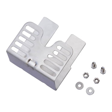 Support d'Accessoire de Support de Moteur de Gril Électrique Portable pour la Tige de Grillage