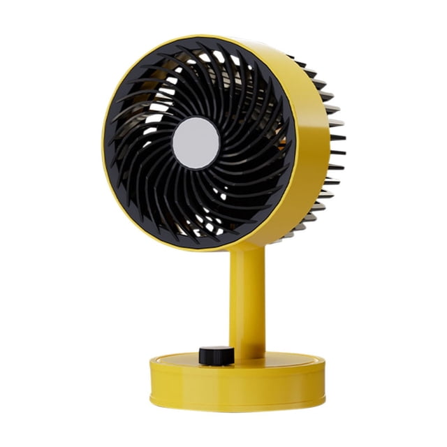 Home Office Desks Portable Desktop Fan Infinitely Adjustable Gears Fan Strong Wind Quiet Work Fan for Home Bedroom Office Desk Outdoor Fans for Bedroom