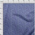 thumbnail image 3 of oneOone Viscose Chiffon Medium Blue Fabric Tropical Sewing Material Print Fabric By The Yard 42 Inch Wide, 3 of 5