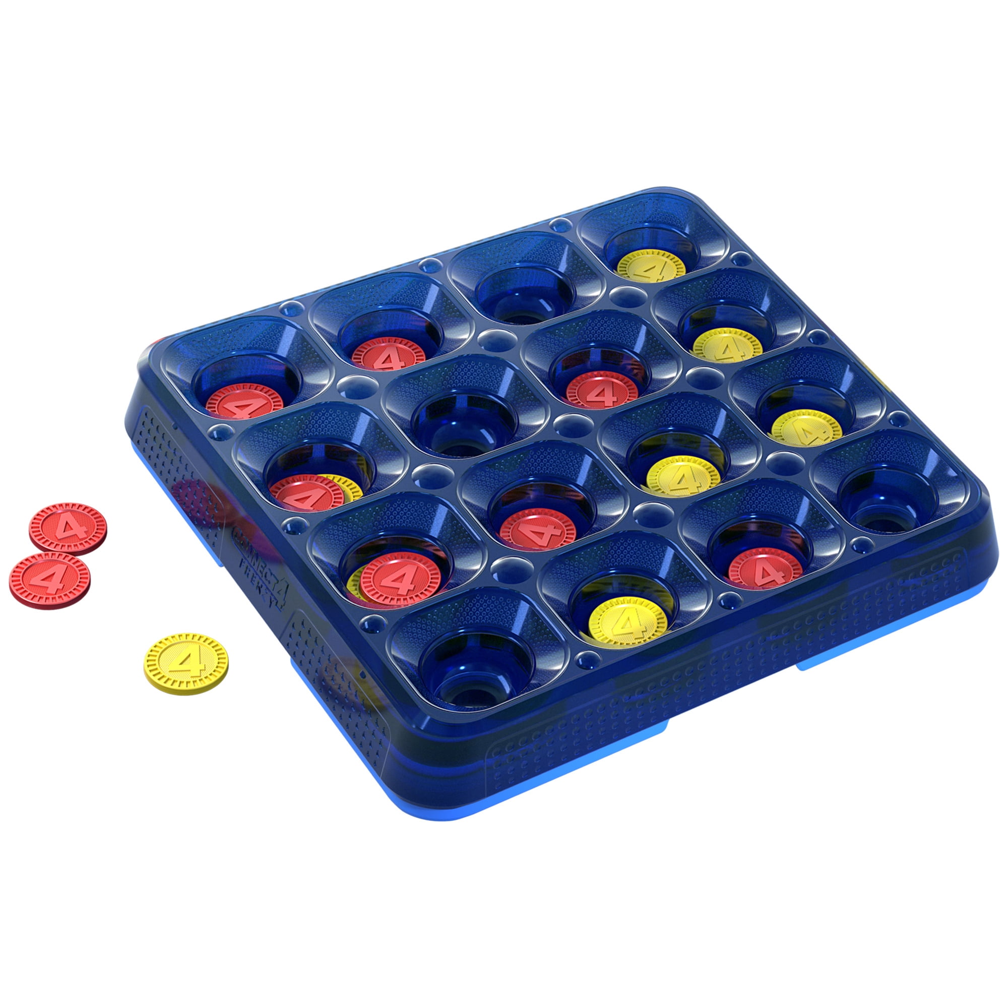 Connect 4 Frénésie, jeu de groupe familial pour enfants et adultes dès 8 ans