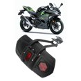 thumbnail image 4 of Pneu Arrière Mudflap, Garde-Boue Arrière Moto Protection ABS Support en Aluminium Noir pour Modification, 4 of 8