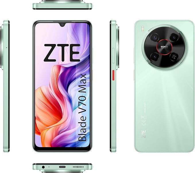 ZTE Blade V70 Max Dual SIM (Lake Green) 4GB+10GB RAM 256GB -Verde