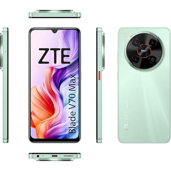 ZTE Blade V70 Max Dual SIM (Lake Green) 4GB+10GB RAM 256GB -Verde