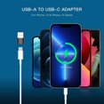 thumbnail image 4 of YOPTOP 4Pcs USB C Female to USB Male Adapter(4 Pack)  yootech USB-C to USB Adapter Type C to A Power Charger Cable Connector Compatible with iPhone 13 12 Mini Pro Max Samsung Galaxy S21  iPad Mini Ai, 4 of 7