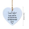thumbnail image 3 of Product Category Hangs Pendant - Friendship for Home Or - Funny Wooden Plaque with Humorous Message, 3 of 6