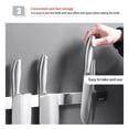 thumbnail image 4 of SuoKom 304 Stainless Steel Magnetic Knife Bar - Use As Knife Holder, Knife Rack, Knife Strip, Kitchen Utensil Holder and Tool Holder Knife Rack Without Punching Kit, 4 of 6