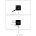 thumbnail image 1 of 40 in. LX Dual Stacking Arm Tall Pole Desk Mount for 2 LCD Displays, 1 of 1