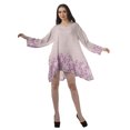thumbnail image 4 of Moomaya Robe de Cocktail Imprimée à Manches Longues Tenues de Noël Robe Courte pour les Fêtes, 4 of 4