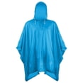 thumbnail image 1 of 1 Pack Rain Ponchos For Adults Reusable Raincoats Emergency Heavy Duty Rain Coat With Drawstring Hood Mens Rain Jacket Rain Coat Womens Rave Jacket Rain Coat for Men Pullover Rain Jacket Wind Jacket, 1 of 4