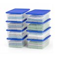 thumbnail image 1 of Homz Contenant de Rangement en Plastique Empilable de 12 Qt avec Couvercle à Loquet (Lot de 8), 1 of 11