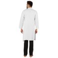 thumbnail image 4 of Atasi Indian Designer Kurta For Mens Party Wear Solid Color Ethnic Long Shirt, 4 of 7