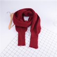 thumbnail image 5 of RXIRUCGD Women's Casual Solid Color Irregular Pullover Solid Color Sweater Shawl( Wine ), 5 of 5