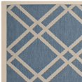 thumbnail image 2 of Safavieh Tapis Bleu Intérieur Extérieur - Carré 7 Pieds10 Pouces, 2 of 4
