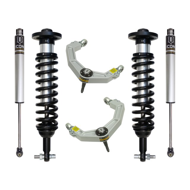 2015 2020 Fits/For Ford F150 4Wd 0 2.63" Stage 2 Suspension System W Billet Uca