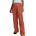 thumbnail image 1 of Birdeem Pantalon Grand Taille Haute Ample Uni pour Femmes, 1 of 5