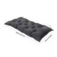 thumbnail image 4 of Sentmoon Coussins d'Extérieur pour Bancs de Patio Coussin de Banc Coussin Intérieur Extérieur Coussin Coussin Siège Chaise Coussins de Remplacement Oreiller pour Chaise Longue Mobilier de Jardin Patio pour Bancs, 4 of 8