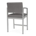 thumbnail image 5 of Lenox Steel Reception Waiting Room Hip Chair / Silver Steel / Light Gray, 5 of 5