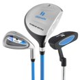 thumbnail image 1 of Ultimate Junior Golf Club Set for Children Includes 165CC #3 Fairway Wood & #7 Iron Blue, 1 of 10
