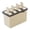 Beige, variant on Dvkptbk Ice Cream Mould Ice Cream Ice Lolly Molds Ice with Sticks Tray Ice Froze Home & Garden