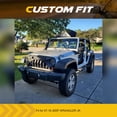 thumbnail image 2 of AMERICAN MODIFIED Grille avant avec Lumières pour 07-18 Jeep Wrangler JK, 2 of 12
