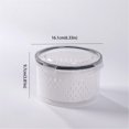 thumbnail image 2 of Hinati Limited Time Deal Storage Containers for Fridge Draining Fresh Containers Airtight Food Storage Containers Dry Food Canisters for Kitchen Pantry Organization and Storage, Dishwasher safe, 2 of 8