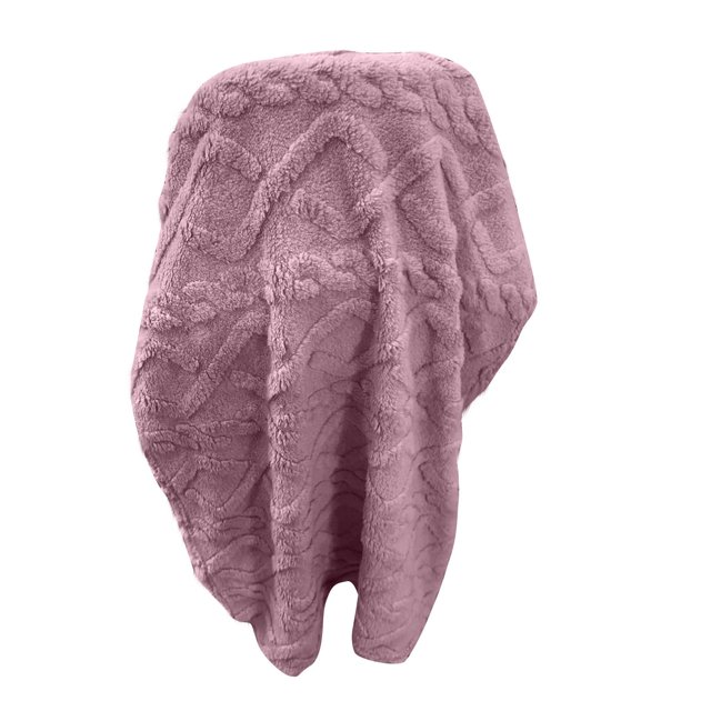 Couverture en Molleton Micro Peluche Super Douce et Chaude 150X200Cm Unie pour Canapé Lit