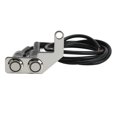 thumbnail image 4 of ANGGREK Handlebar Headlight Switch, Stainless Steel Fog Light ON OFF Switch Safe Protections Universal Rustproof Waterproof For ATV Electric Bike  , 4 of 8