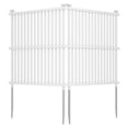 thumbnail image 1 of Costway 2 Air Conditioner Fence Panels with Metal Ground Stakes No Dig Trash Can Enclosure, 1 of 10