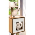 thumbnail image 2 of Catit Vesper V-Base Cat Furniture, Walnut, 2 of 6