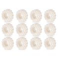 thumbnail image 2 of Napkin Ring 24-Piece Set, White Pearl Wedding Napkin Buckle Table Decoration, 2 of 5