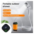 thumbnail image 3 of Pompe de Douche Électrique Portable Rechargeable Alimentée par USB, Étanche, pour Camping, Plage et Randonnée en Plein Air, 3 of 5