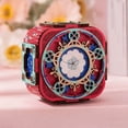 thumbnail image 2 of Colorful Wooden Diy 3D Puzzle Music Box With Four Leaf Clover, Handcrafted Surprise Gift For Anniversary, 2 of 8