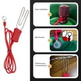 thumbnail image 3 of Electric Fence Tape Connector, M8 Terminal Livestock Farming Fence Tape Connector  for Fence, 3 of 7