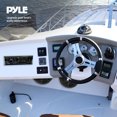 thumbnail image 4 of Pyle PLMRKT46BK 5.25 Inch Bluetooth Marine Receiver Stereo & Speaker Kit, Black, 4 of 7