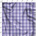 thumbnail image 3 of Soimoi Blue Rayon Fabric Gingham Check Decor Fabric Printed Yard 56 Inch Wide, 3 of 5
