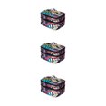 thumbnail image 1 of Redempat Nail Polish Storage Bags Made With Polyester For Everyday Sturdy And Durable Black base leaf 3Set, 1 of 6