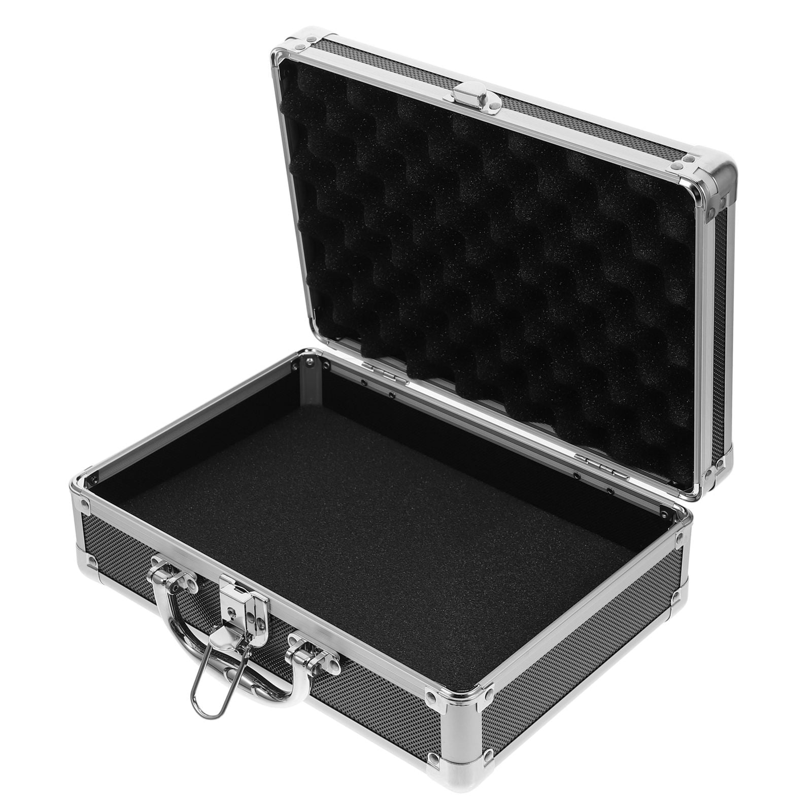 HONITANO Aluminum Alloy Multifunctional Tool Box with Lock and Buffer Pads for Protection