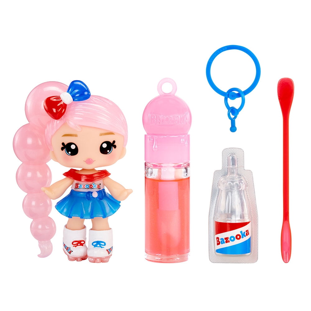 Yummiland x Poupée Brillant à lèvres sous licence sur le thème des bonbons : Bazooka Bubble Gum