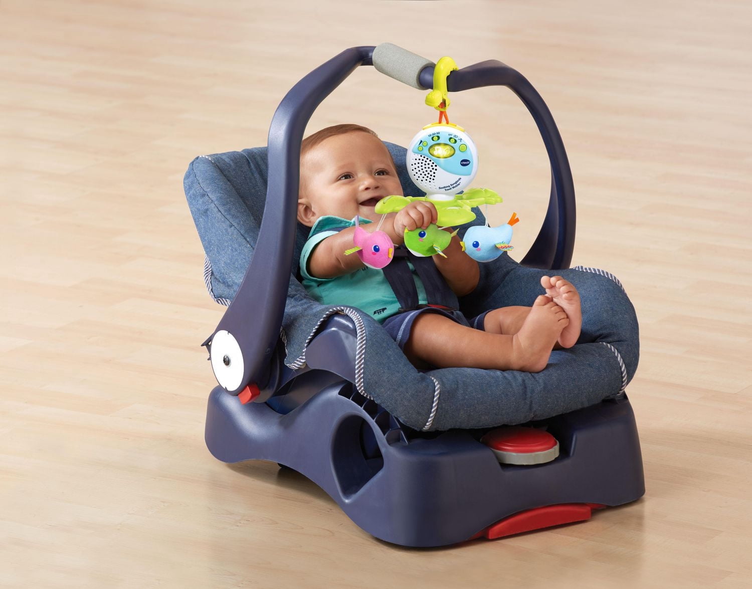 VTech Mobile tourni Cui-Cui - Mobile musical lumineux pour bébé - Version anglaise