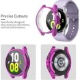thumbnail image 4 of KOMI [10Pack] Compatible with Samsung Galaxy Watch 5/Galaxy Watch 4 44 mm Screen Protector Cases, Full Protection Covers Soft TPU Bumper Frame Accessories for Galaxy Watch 4 & 5 44mm, 4 of 5