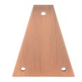thumbnail image 2 of Guitar  Rod Cover, 3 Hole Metal Plate Replacement For Electric Guitar Bass , Enhance Guitar Look, 2 of 8