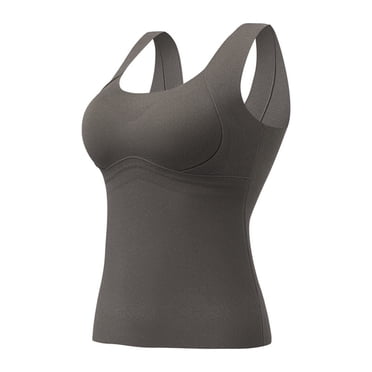 Women Shapewear Seamless Body Workout Camisole Tops Comfortable O Neck Tank
