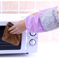 thumbnail image 4 of Reusable Waterproof Oilproof Oversleeves Arm Sleeves Covers Women Arm Protection Polyester Sleeves for Restaurant Kitchen Cleaning Tool[Coffee], 4 of 5