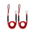 thumbnail image 4 of jinwen 2 X Bungee Dock Line 1.2M Accessoire Nylon avec Boucle Clip Amarrage Corde Heavy Duty Rouge, 4 of 9